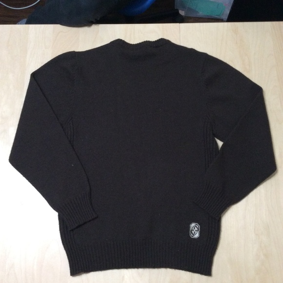 3 for 35 Counter Men's Brown Sweater Sz L EUC - Picture 5 of 5